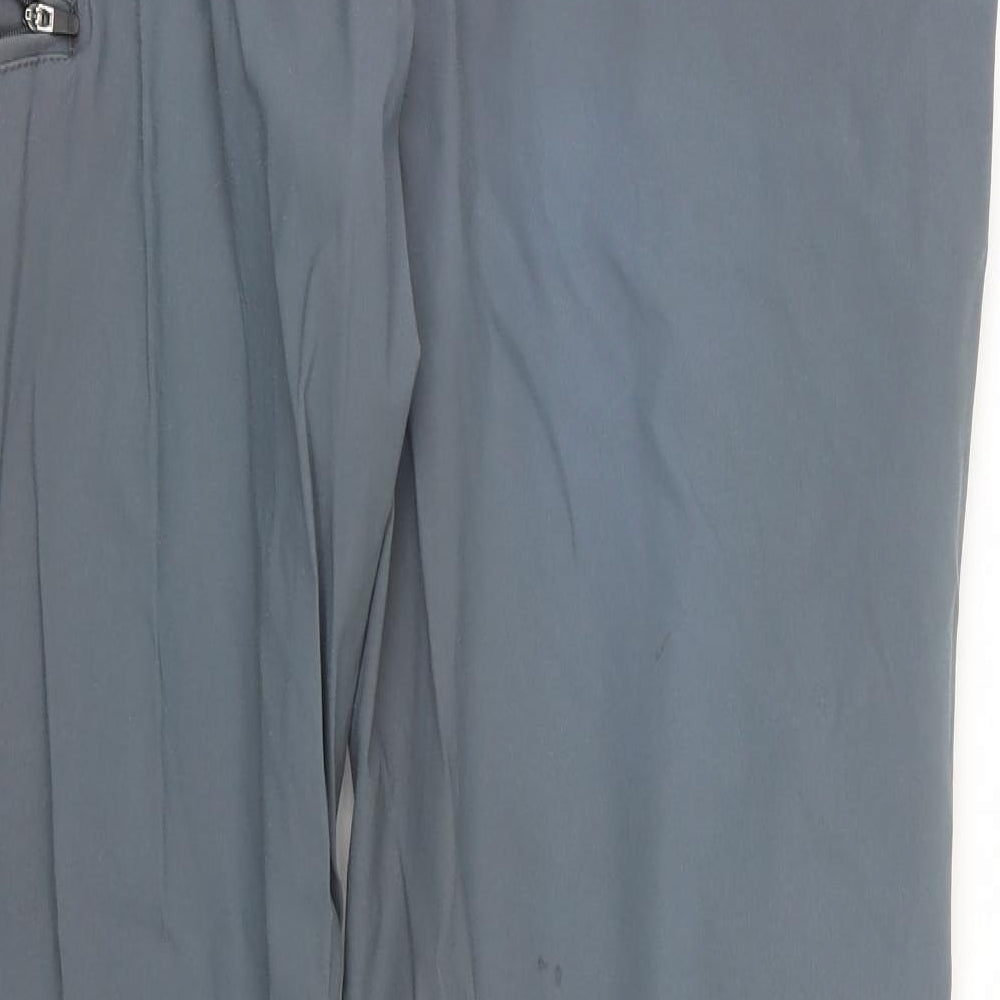 brasher Mens Grey   Rain Trousers Trousers Size 36 L29 in