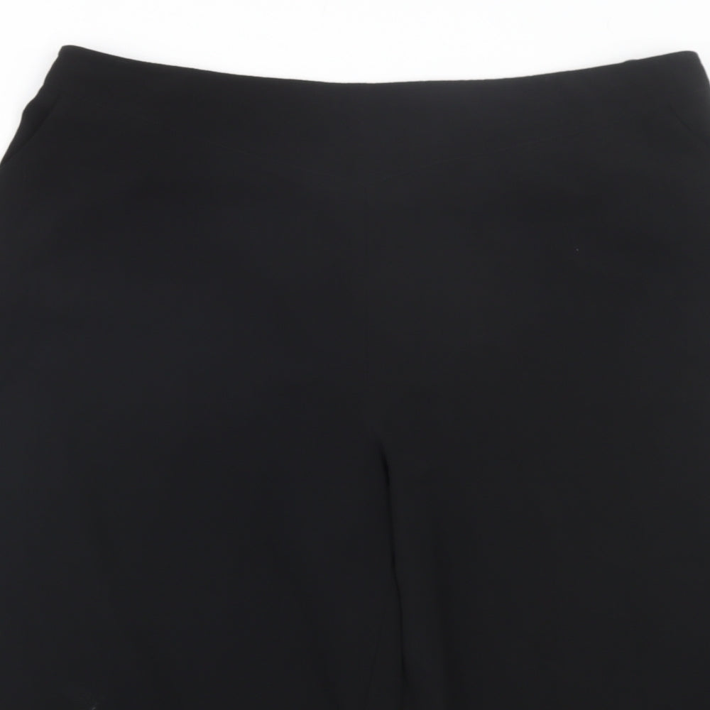 F&F Womens Black   Cropped Trousers Size 18 L20 in
