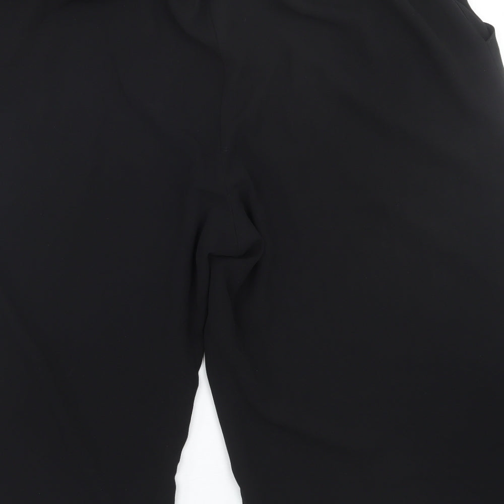 F&F Womens Black   Cropped Trousers Size 18 L20 in