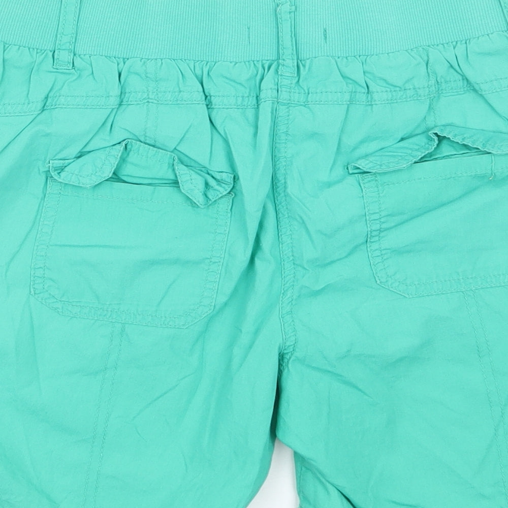 George Womens Green   Cargo Shorts Size 10