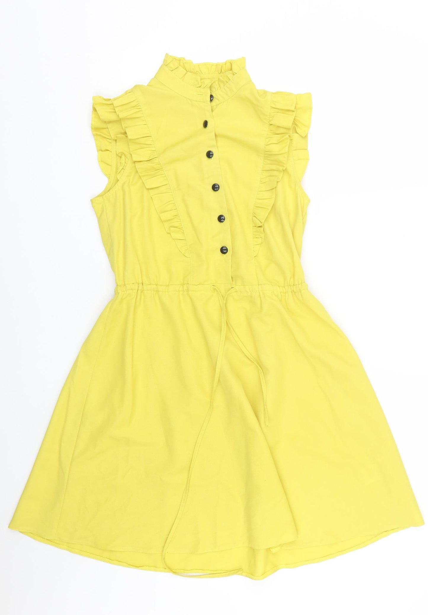 ASOS Womens Yellow   T-Shirt Dress  Size 10