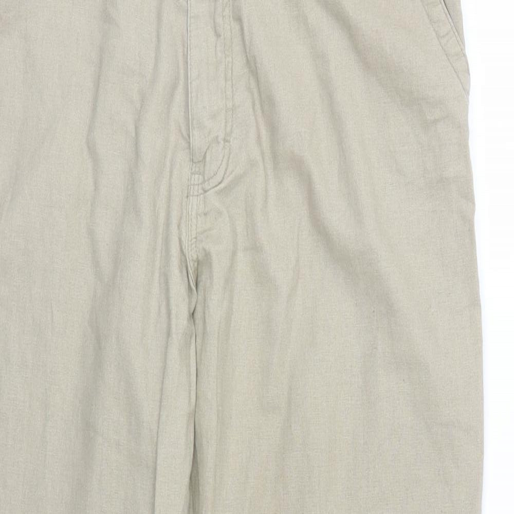 TU Womens Beige   Trousers  Size 36 L29 in
