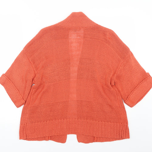 Evie Womens Orange   Cape Jumper Size 12