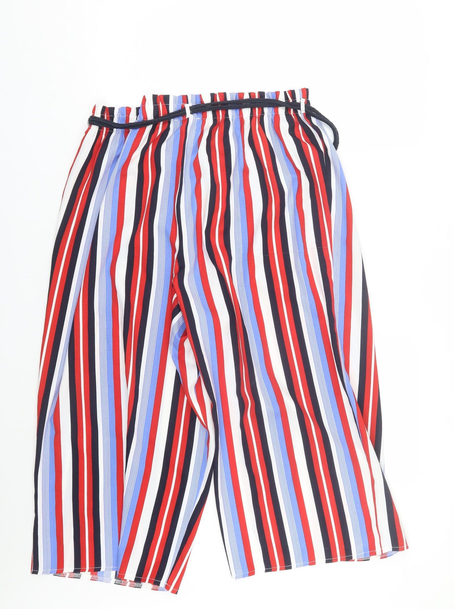 George Womens Multicoloured Striped  Cropped Trousers Size 18 L20 in