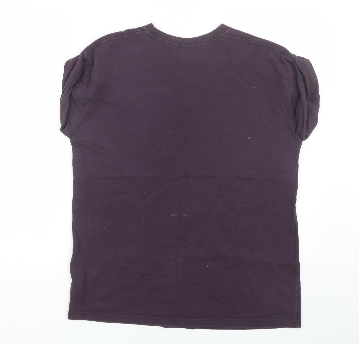 Topshop Womens Purple   Basic T-Shirt Size S