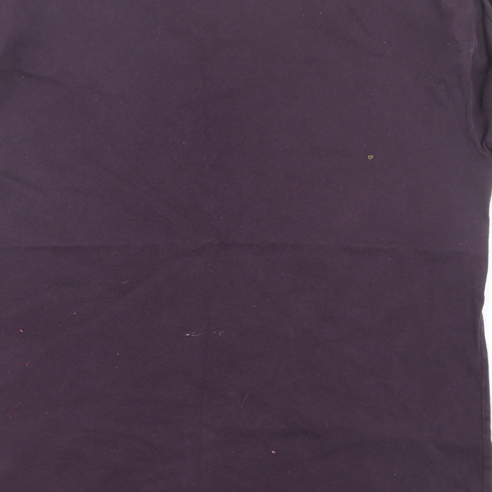 Topshop Womens Purple   Basic T-Shirt Size S