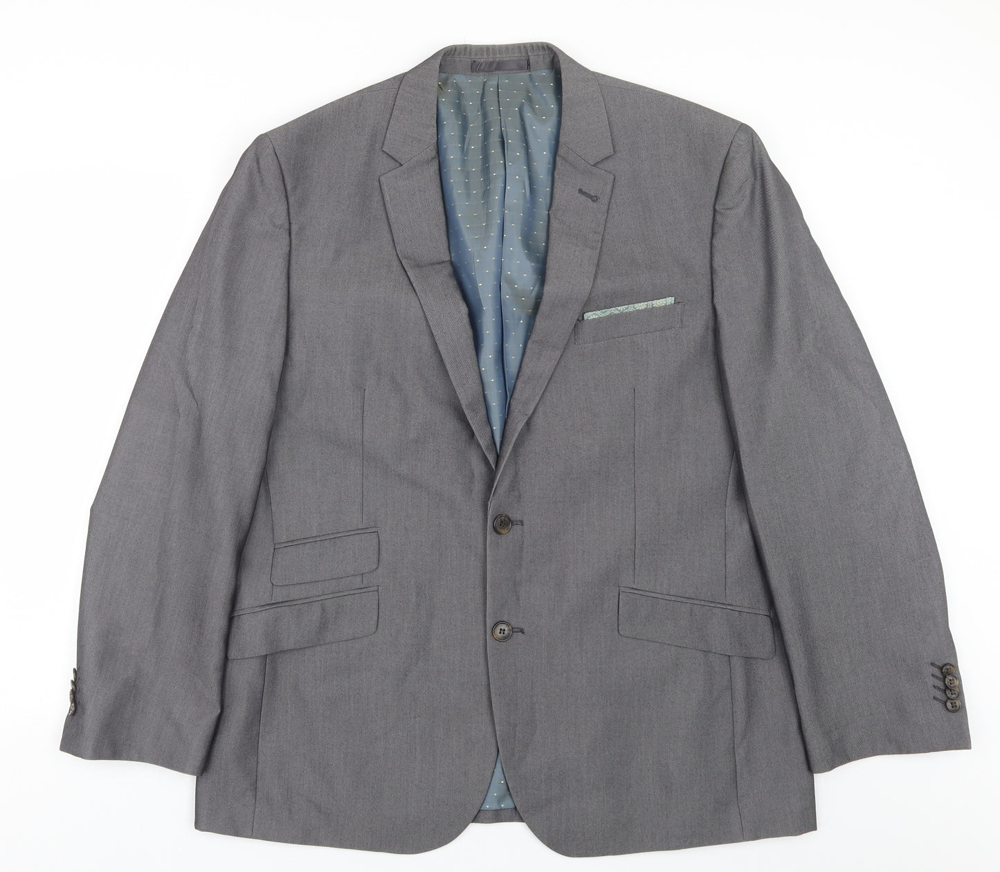 Greenwoods Mens Grey   Jacket Suit Size 42