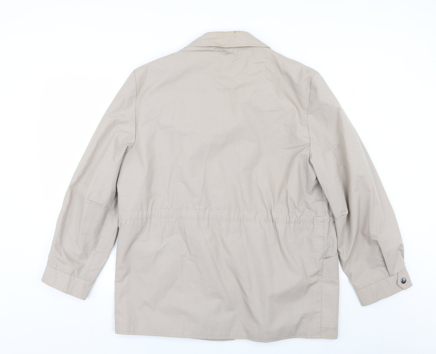 Preworn Womens Beige   Jacket Coat Size 18