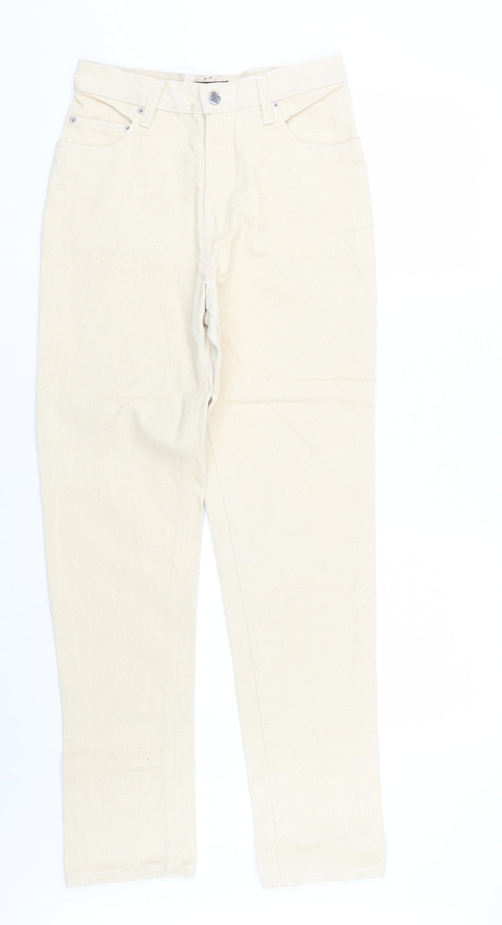 Pepe Jeans Womens Beige Straight Jeans Size 28 L28 in