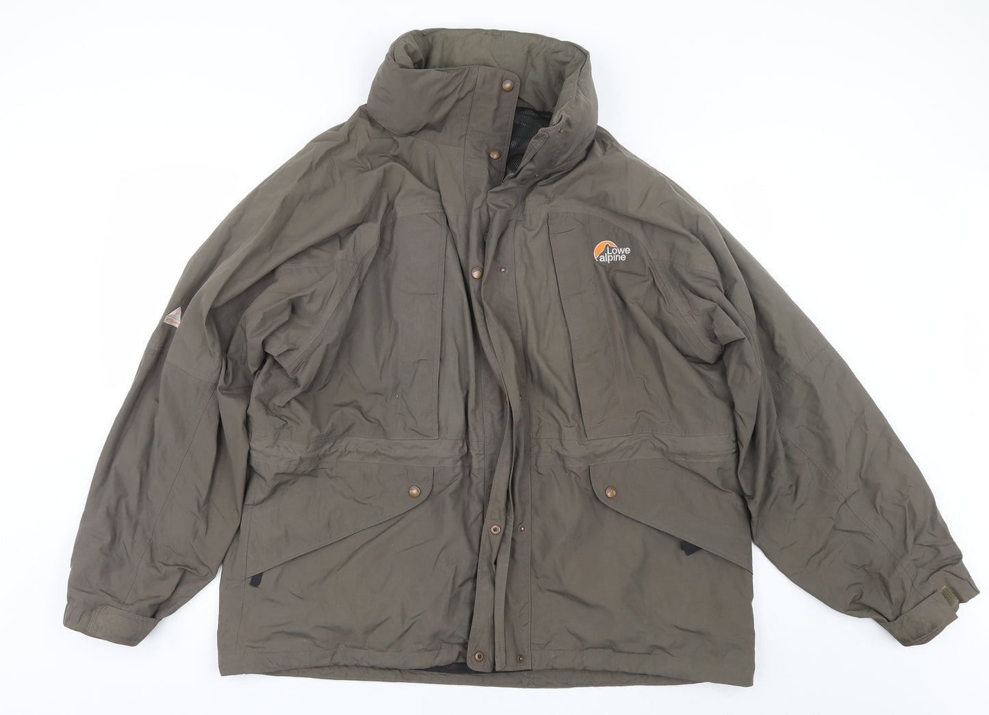 Lowe Alpine Mens Green   Rain Coat Coat Size XL