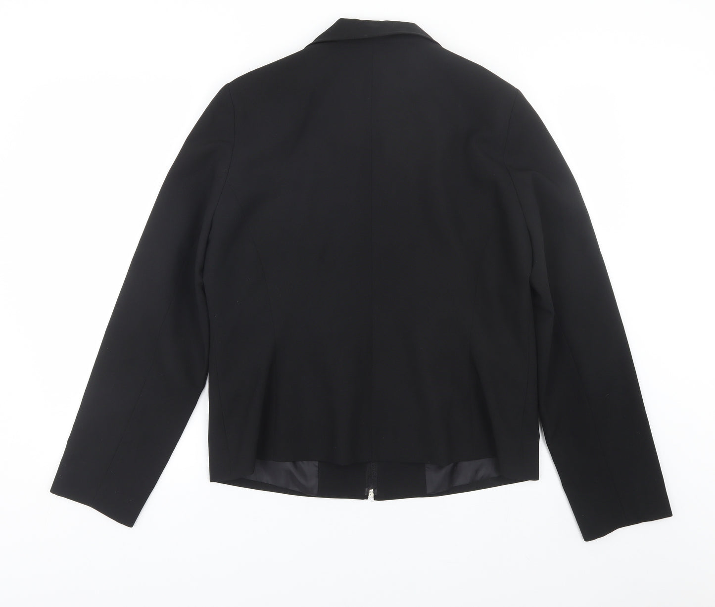 Select Womens Black   Jacket Coat Size 16