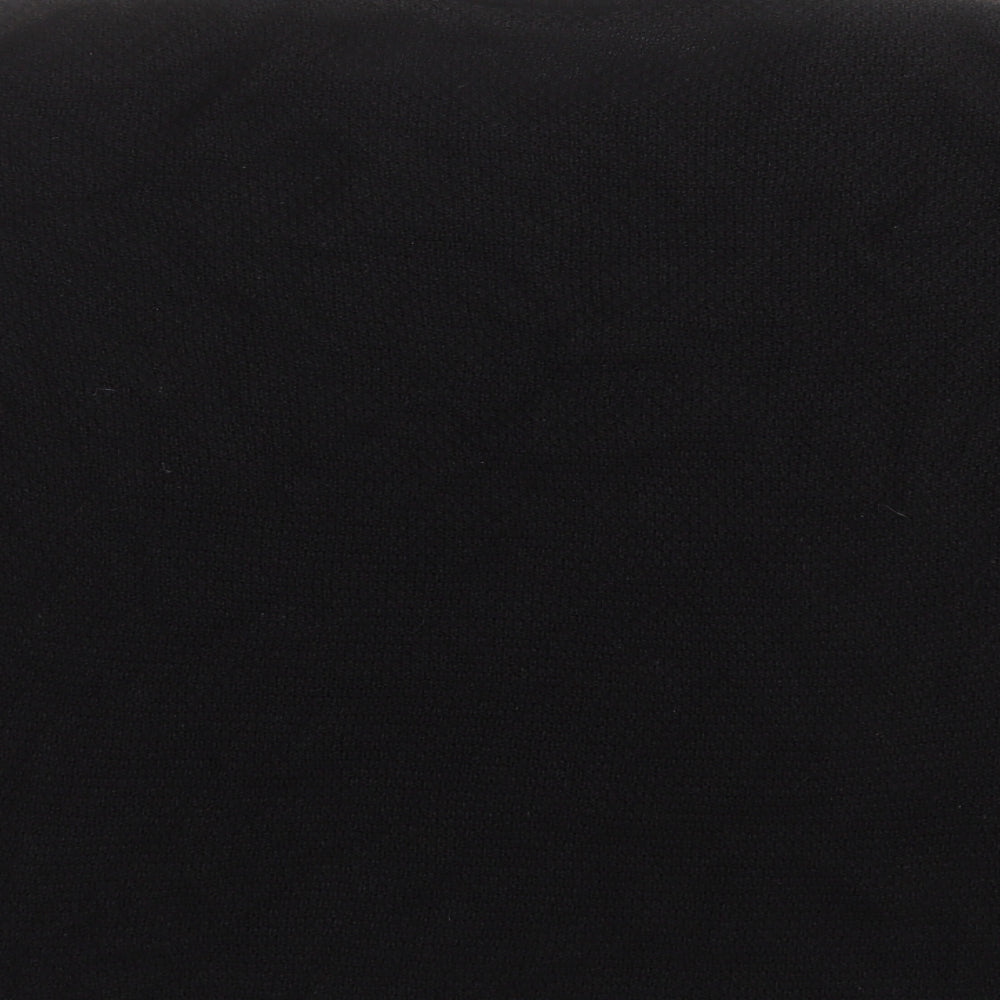 Boohoo Womens Black  Knit Pullover Jumper Size 18  - open sides