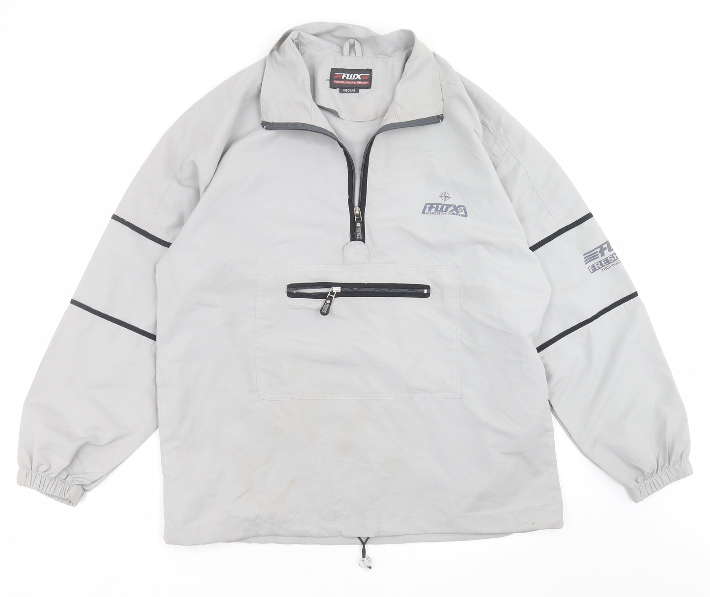 fresh worx sports Mens Grey   Jacket Coat Size M