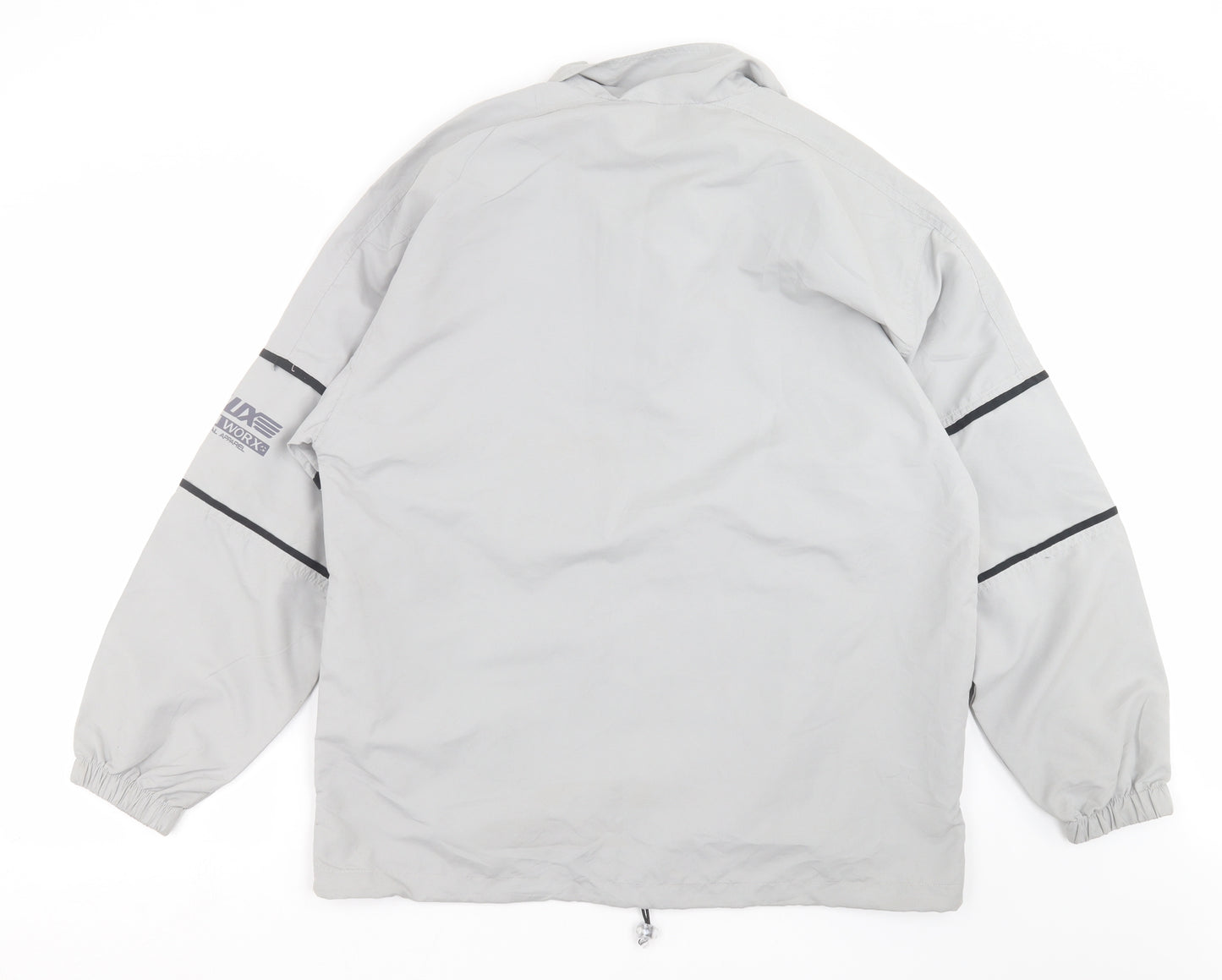 fresh worx sports Mens Grey   Jacket Coat Size M