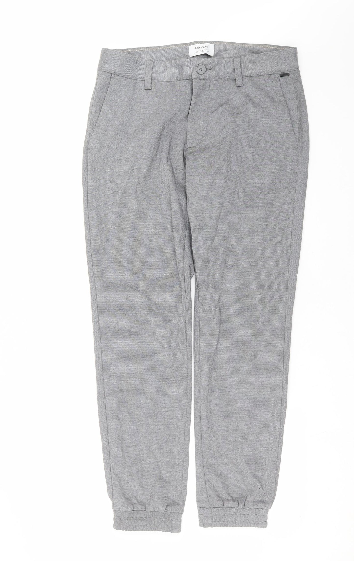 ONLY & SONS Mens Grey   Trousers  Size 32 in L31 in