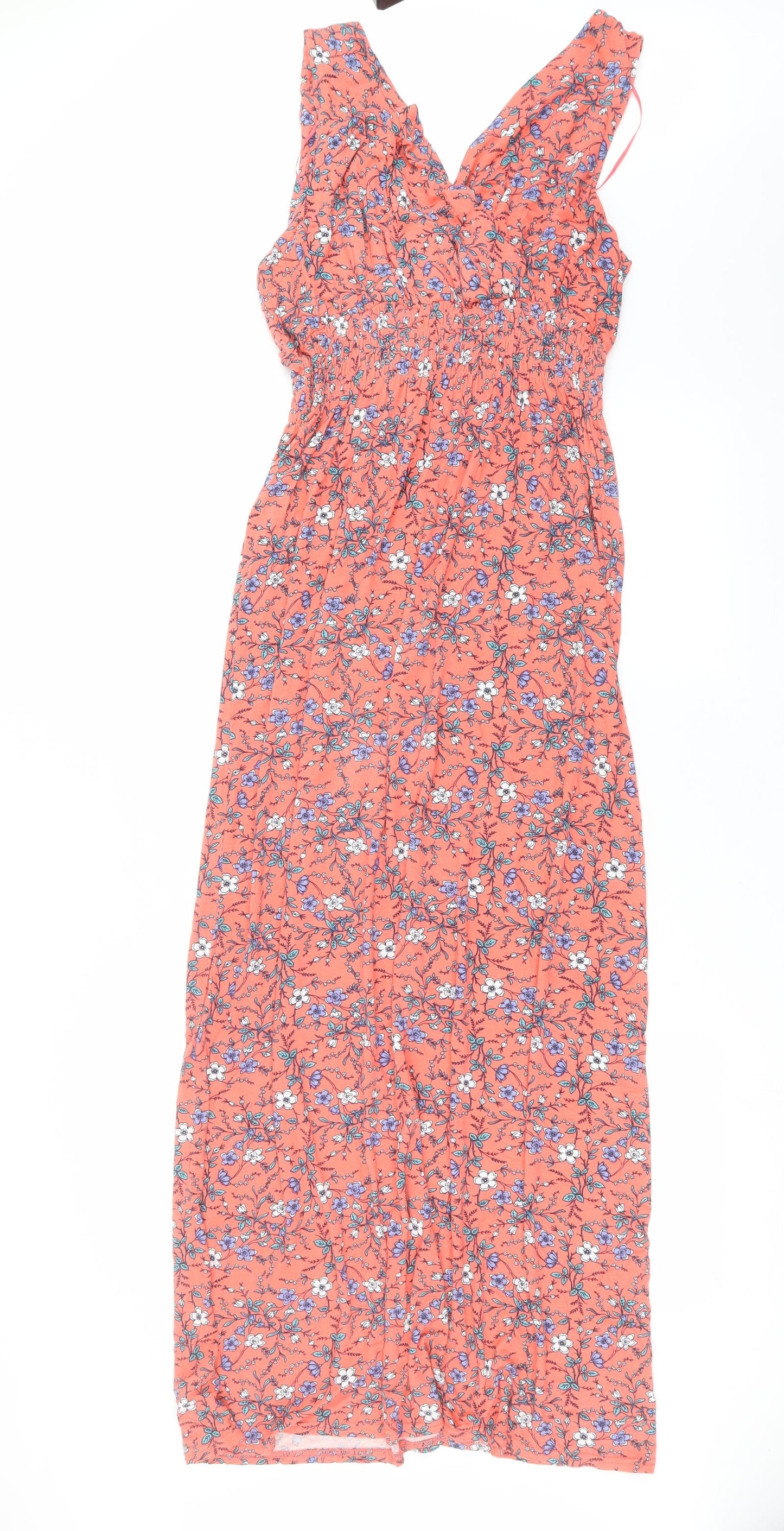 Originals  Womens Pink Floral  Maxi  Size 18