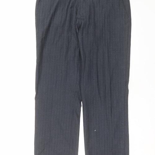 George Mens Blue Striped  Trousers  Size 32 in L28 in