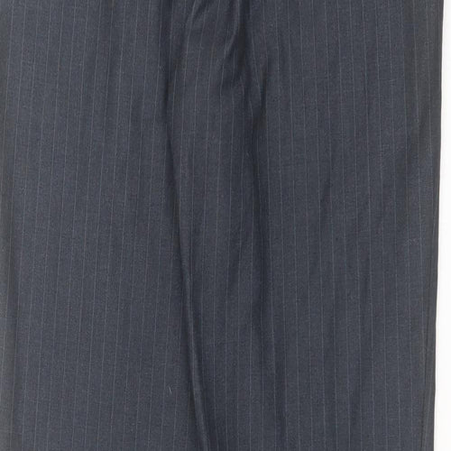 George Mens Blue Striped  Trousers  Size 32 in L28 in