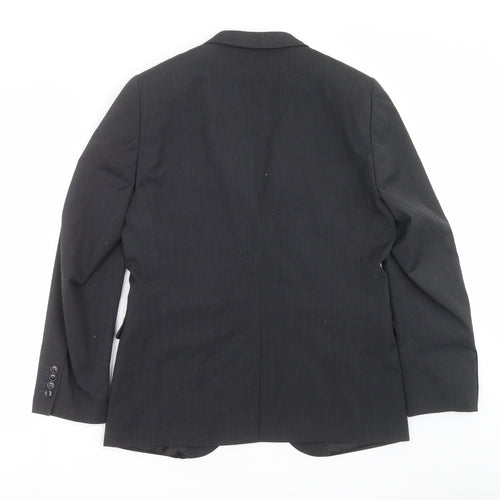 H&M Mens Grey   Jacket Suit Jacket Size 42