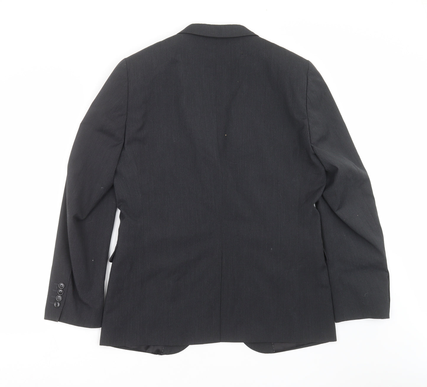 H&M Mens Grey   Jacket Suit Jacket Size 42