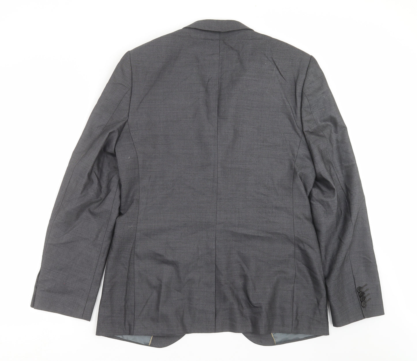 River Island Mens Grey   Jacket Suit Jacket Size 40