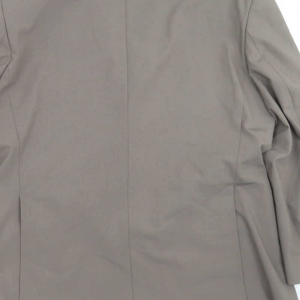 GREENWOODS Mens Green   Jacket Suit Jacket Size 42