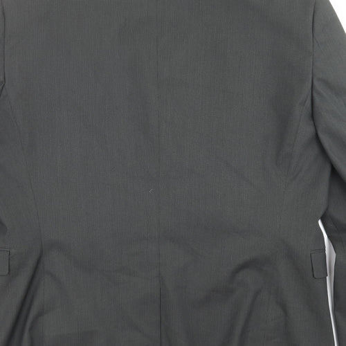 NEXT Mens Grey   Jacket Suit Jacket Size 40  - Skinny fit