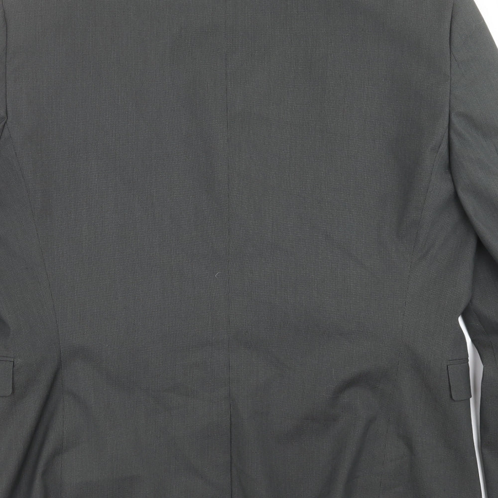 NEXT Mens Grey   Jacket Suit Jacket Size 40  - Skinny fit