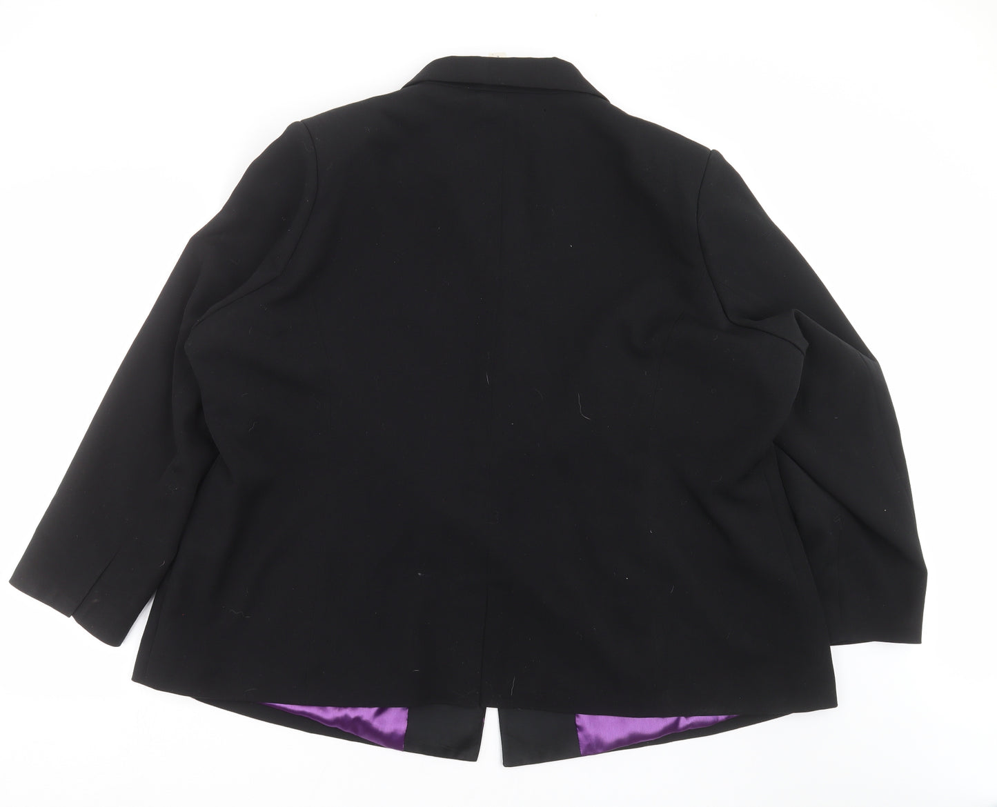 fashion by claire Womens Black   Jacket Suit Jacket Size 30