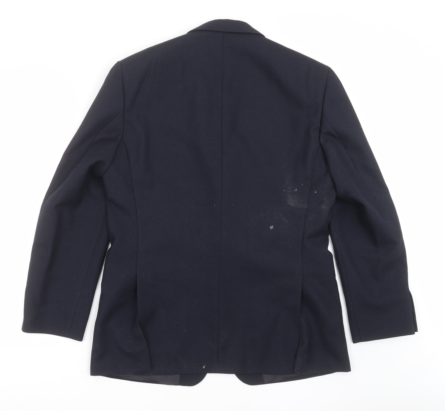 VARTEKS Mens Blue   Jacket Suit Jacket Size 40