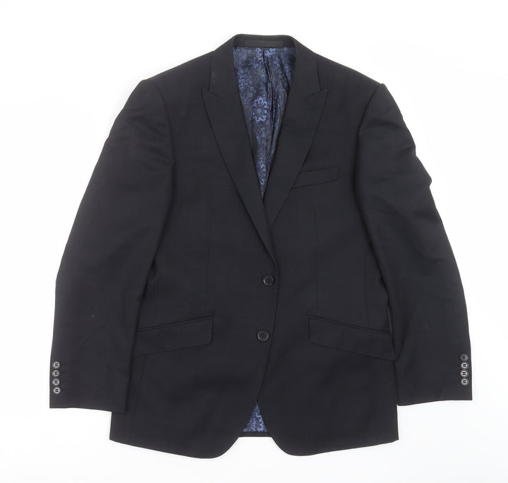 Marks and Spencer Mens Grey   Jacket Suit Jacket Size 40  - Tailored fit