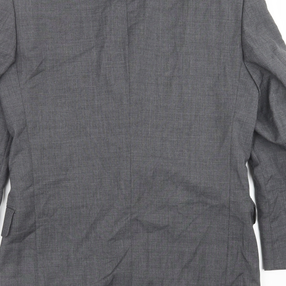 Ithitex Mens Grey   Jacket Suit Jacket Size 36