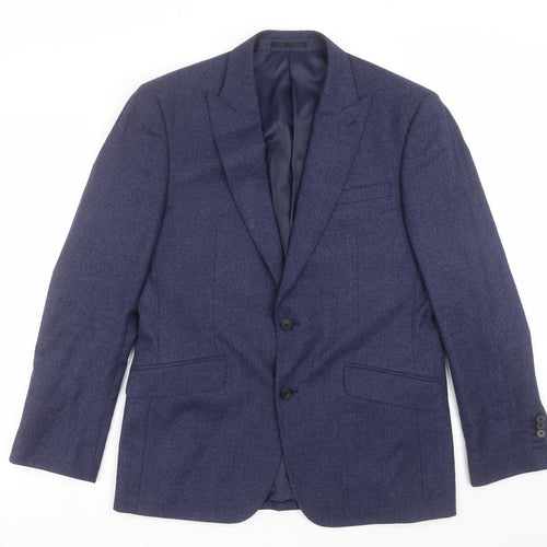 TM Lewin Mens Blue   Jacket Suit Jacket Size 42