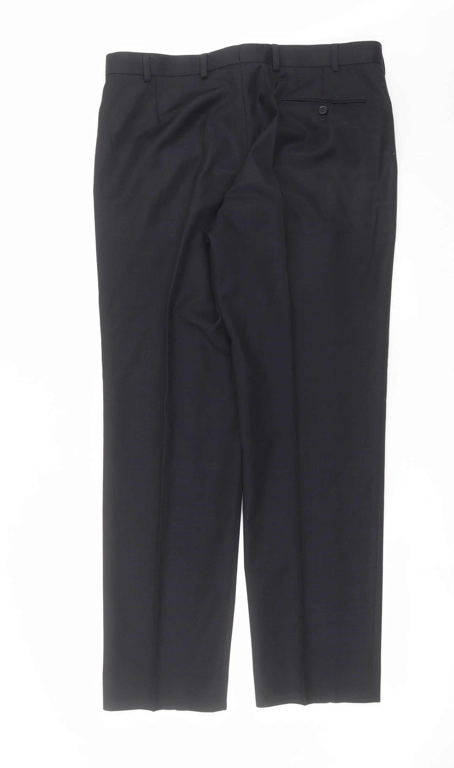 Marks and Spencer Mens Grey   Trousers  Size 36 in L31 in