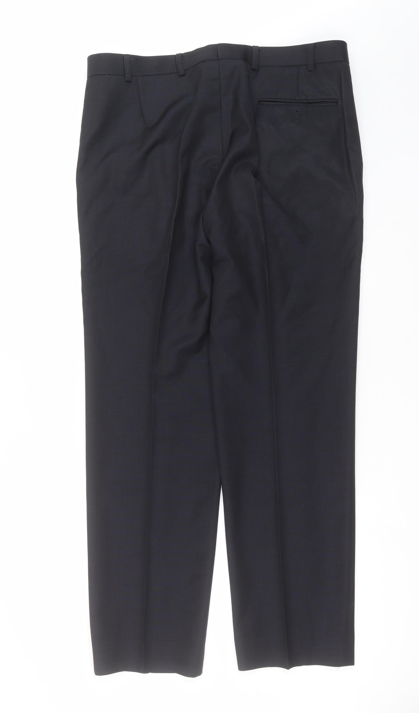 Marks and Spencer Mens Blue   Trousers  Size 36 in L31 in