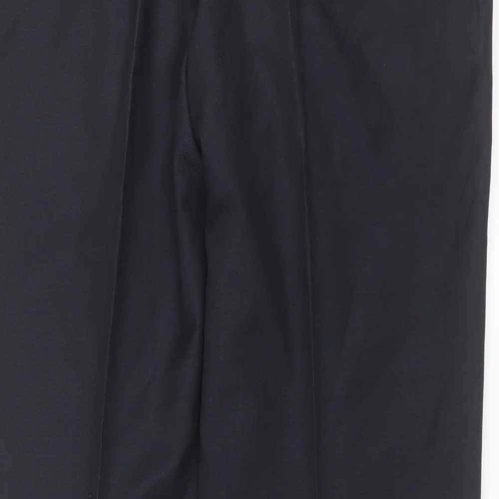 Marks and Spencer Mens Blue   Trousers  Size 36 in L31 in
