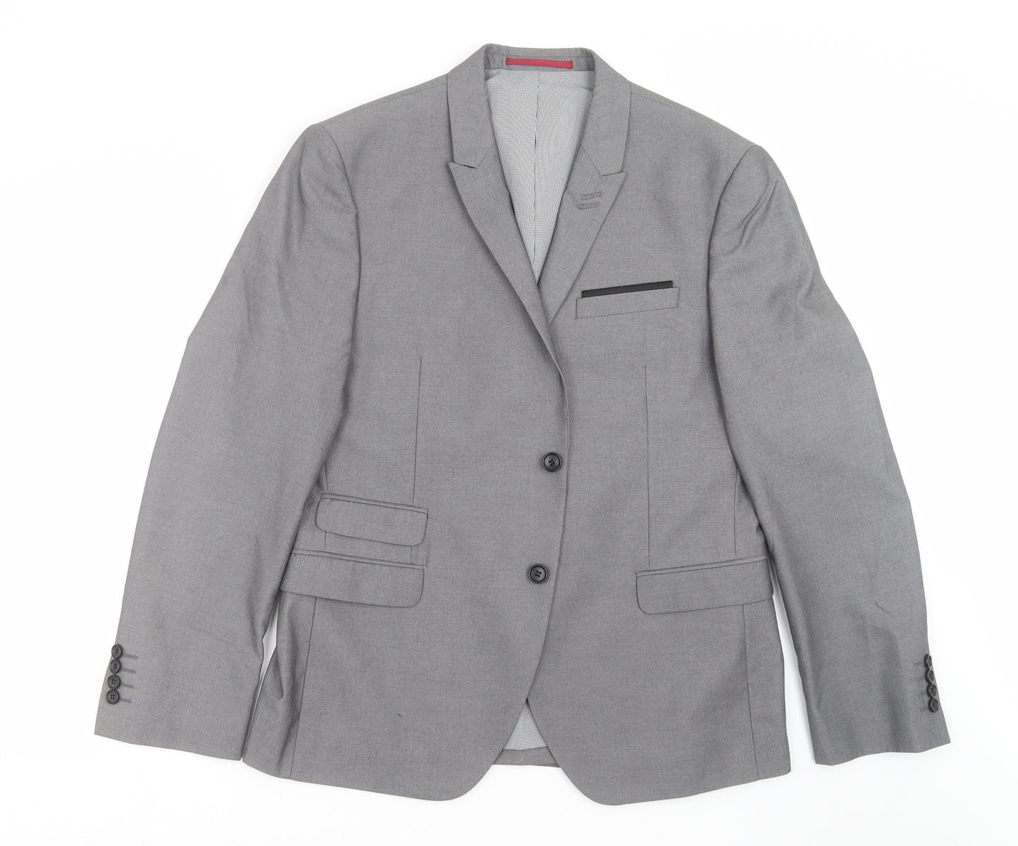 George Mens Grey   Jacket Suit Jacket Size 42