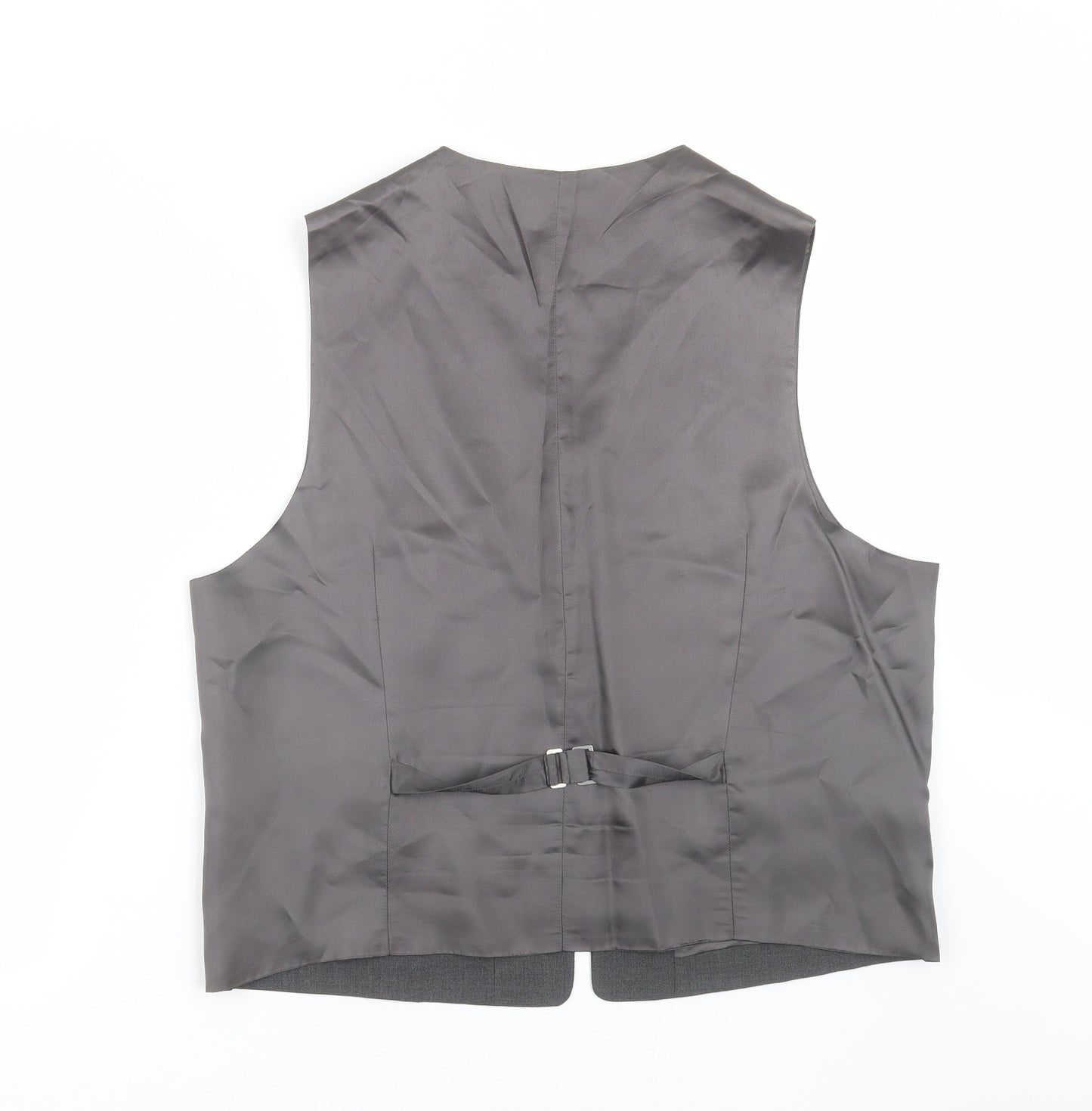 Preworn Mens Grey   Jacket Suit Waistcoat Size 42