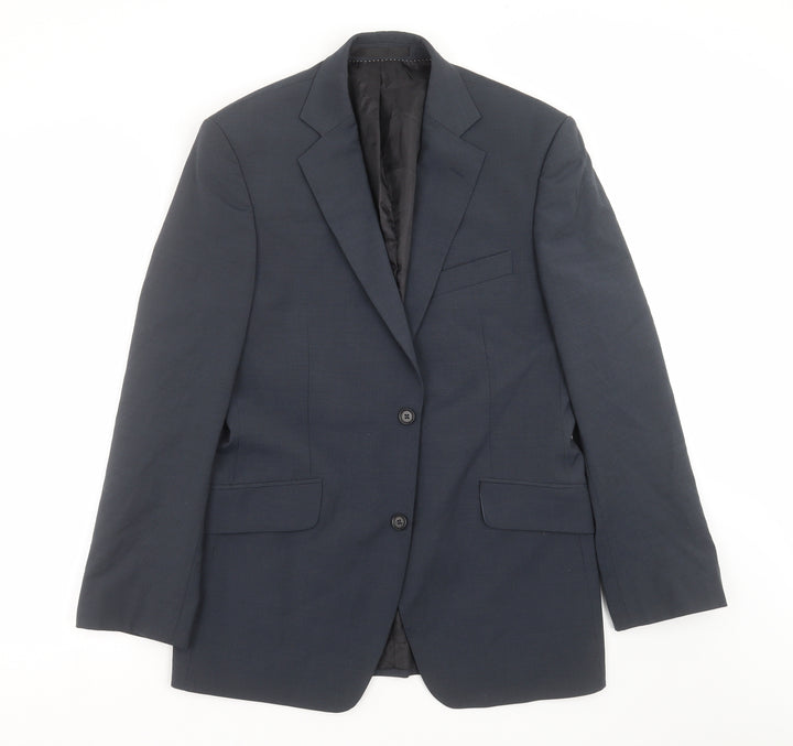 Blazer Mens Blue   Jacket Suit Jacket Size 38