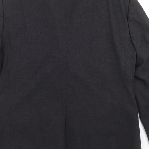 Preworn Mens Grey   Jacket Suit Jacket Size 40