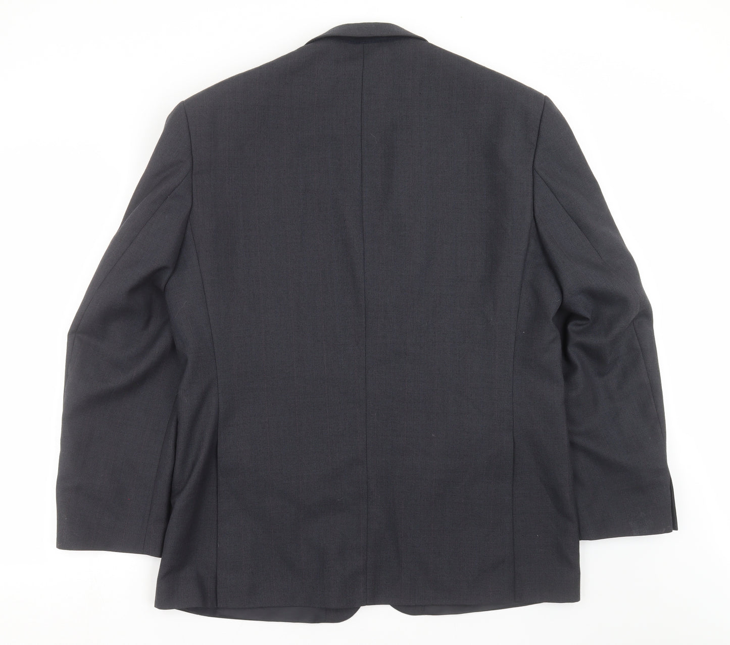 Pinstripe Mens Blue Striped  Jacket Suit Jacket Size 44