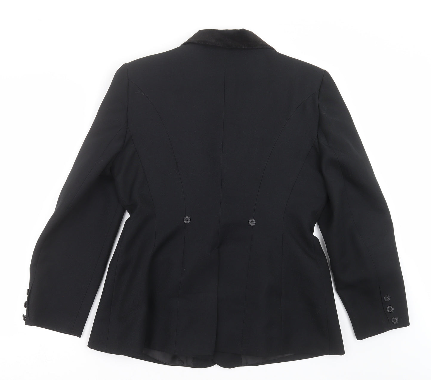 cottage craft Womens Black   Jacket Suit Jacket Size 14  - Equestrian