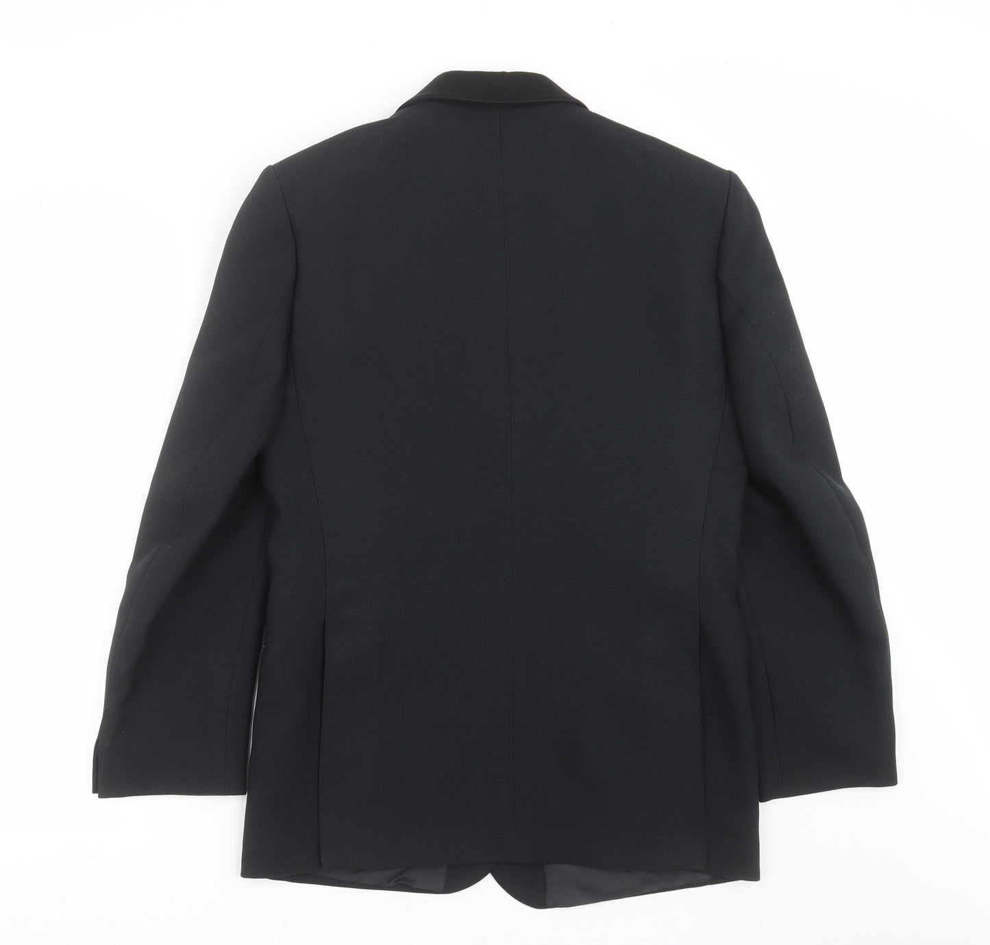 Dunn & CO Mens Black   Jacket Suit Jacket Size 40