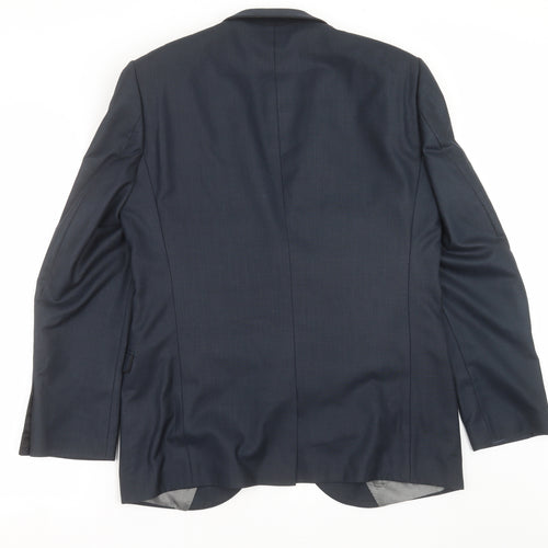 NEXT Mens Blue   Jacket Suit Jacket Size 40  - Tailored fit