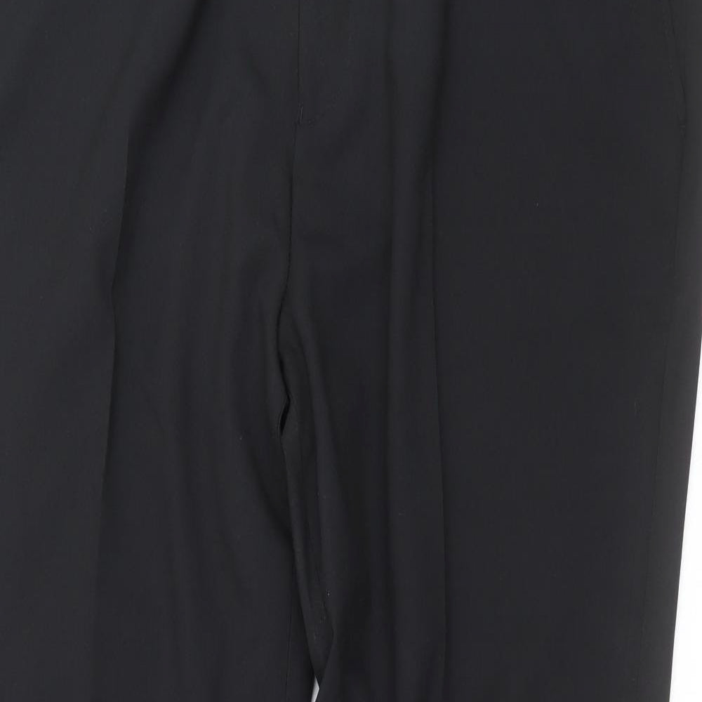 Jacamo Mens Black   Trousers  Size 46 in L31 in