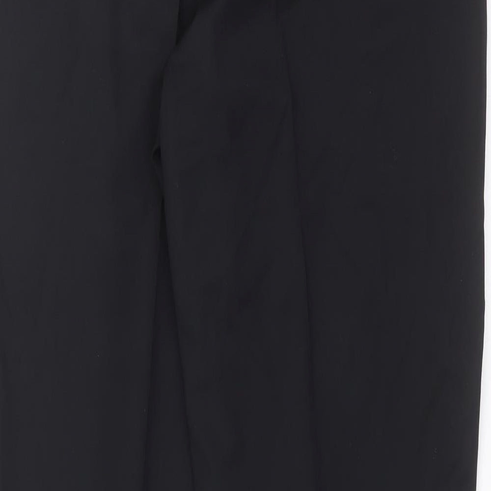 Preworn Mens Black   Trousers  Size 35 in L33 in