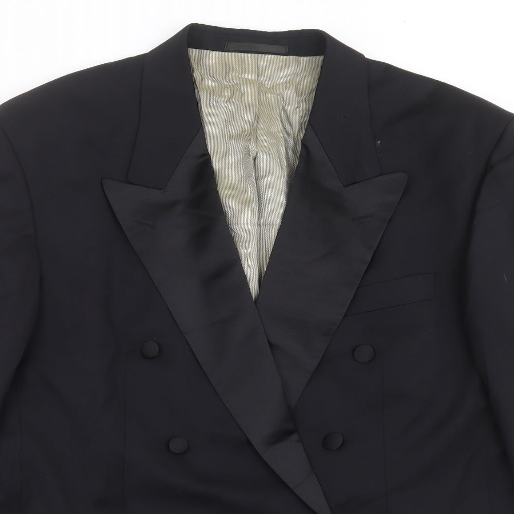 Boss Mens Black   Jacket Suit Jacket Size 42