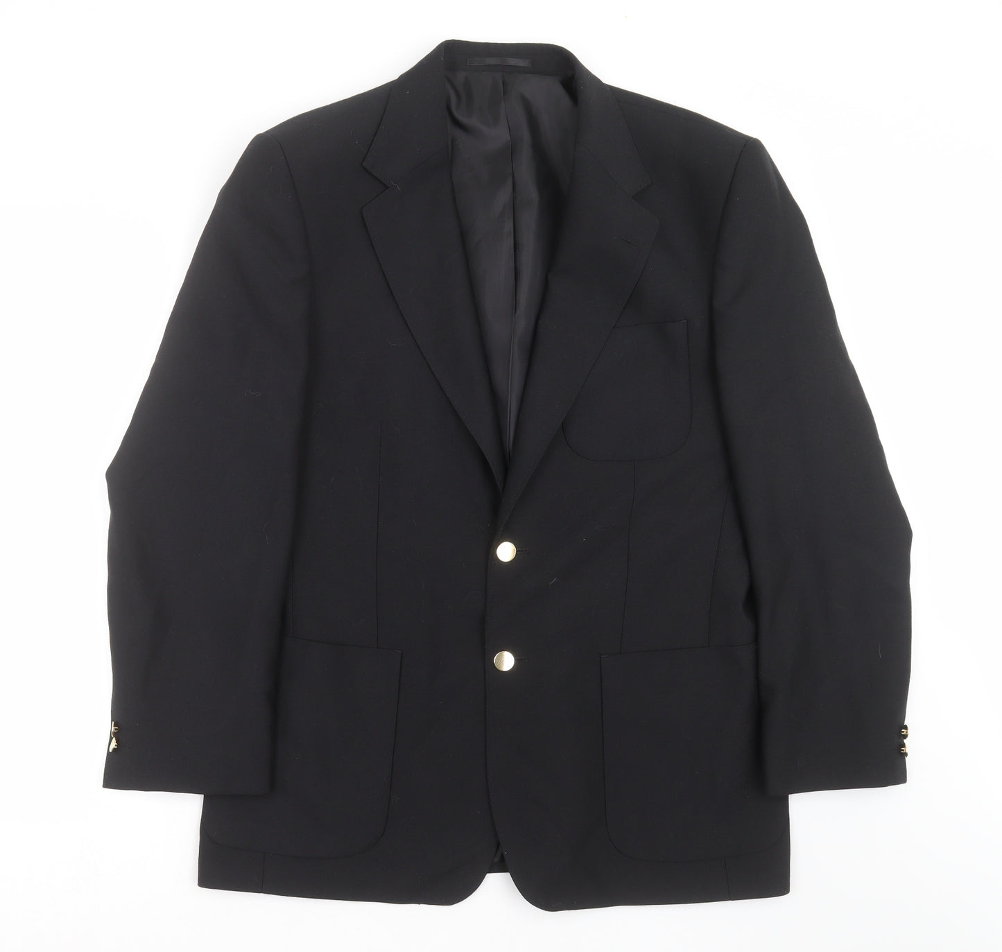 Brook Taverner Mens Black   Jacket Suit Jacket Size 42