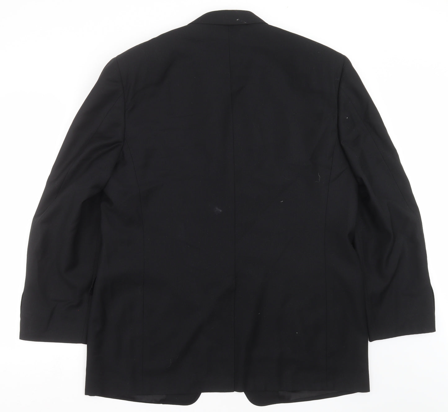 Canali Mens Black   Jacket Suit Jacket Size 48