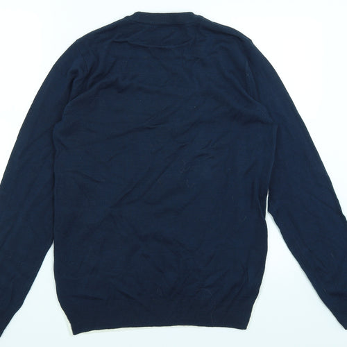 Threadbare Womens Blue   Pullover Jumper Size S  - Let's Get Elfed Up